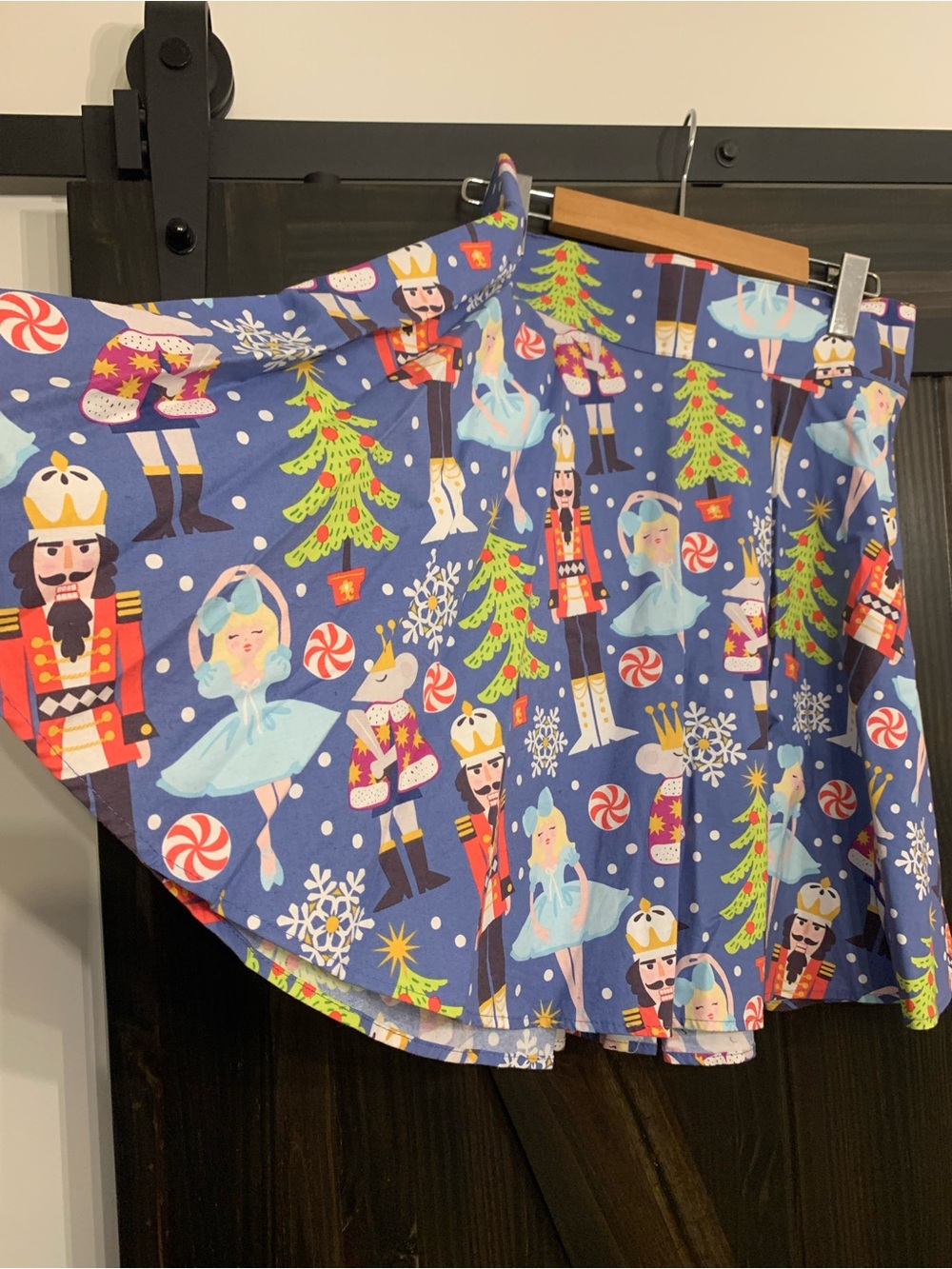 Nutcracker Ballet printed skater skirt